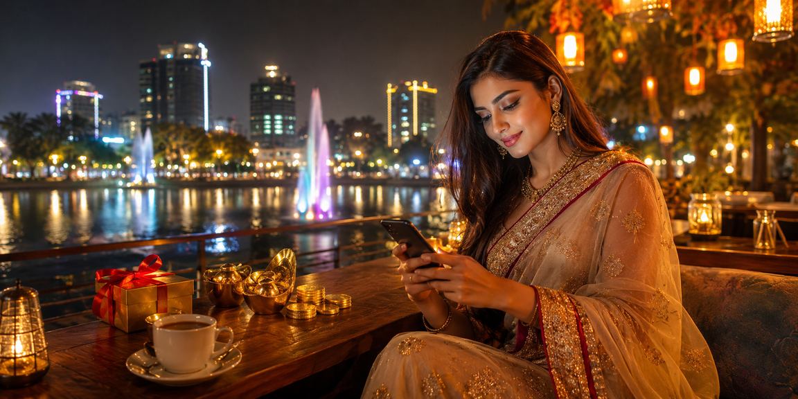 ঢাকায় ভিআইপি বোনাস পরিধানে এক সুন্দরী
